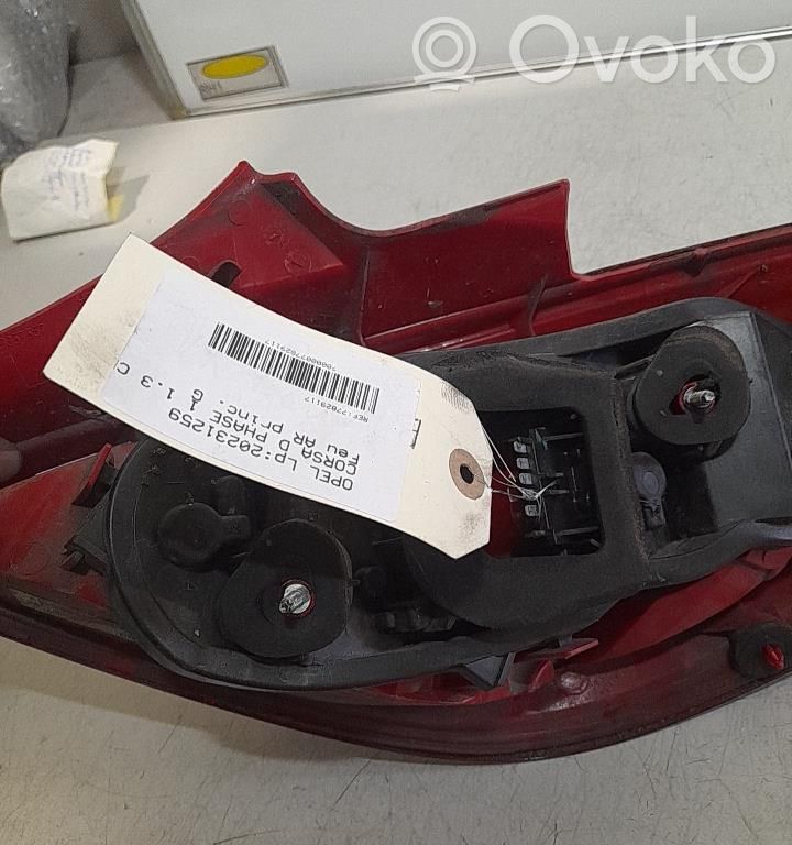Opel Corsa D Luz trasera/de freno