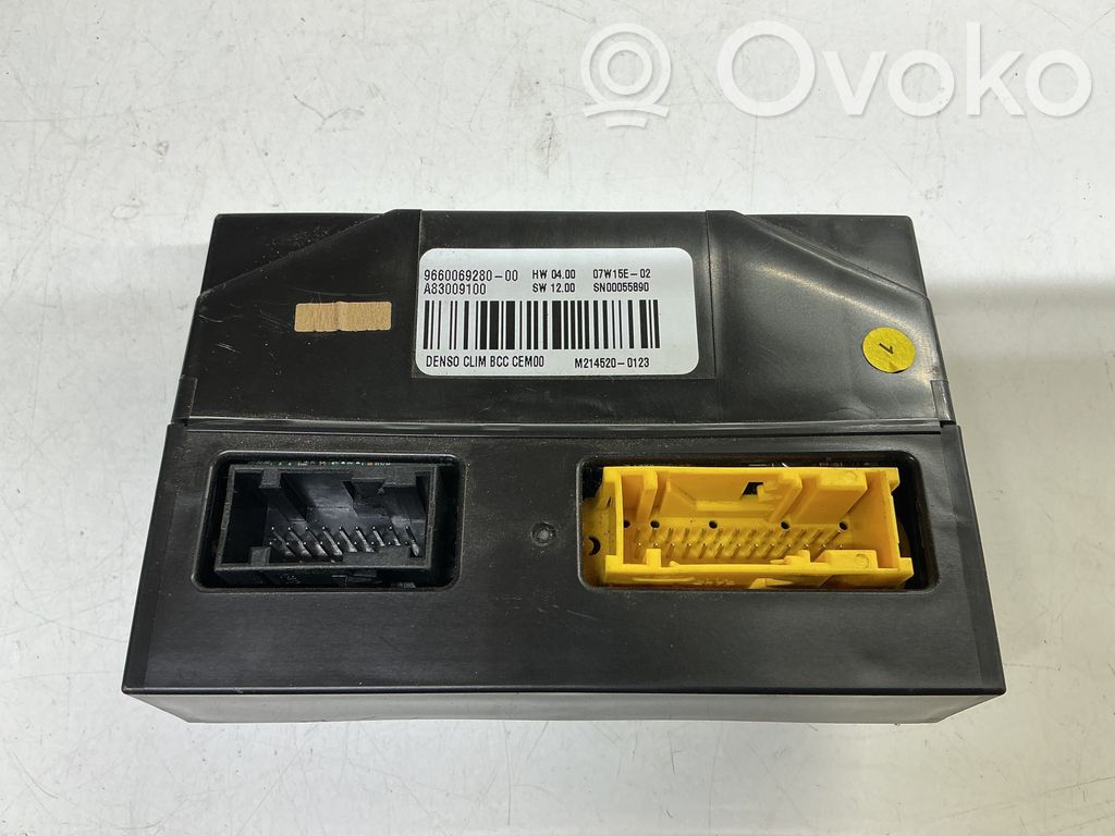 Citroen C4 I Picasso Modul unitate control aer condiționat 