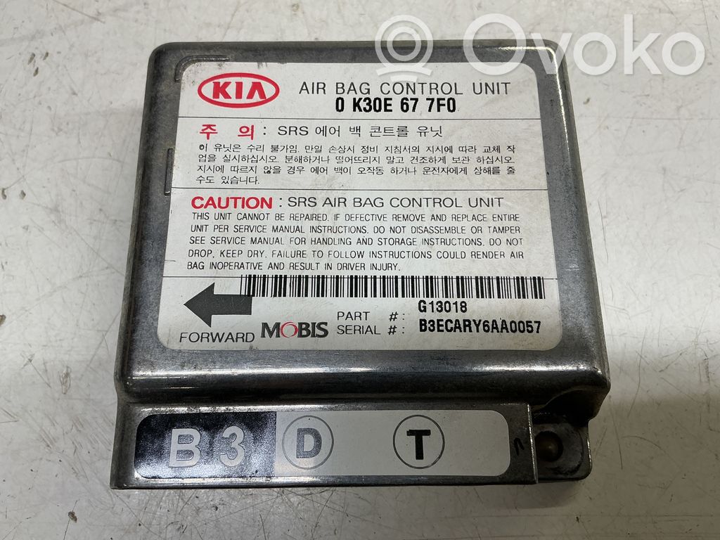 Airbag control unit/module   0K30E677F0