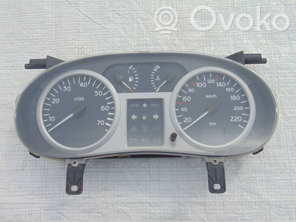 Renault Clio II Speedometer (instrument cluster) 