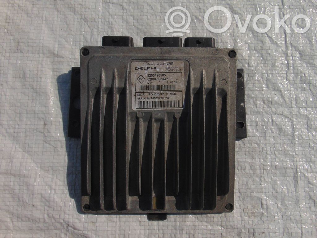 Engine control unit/module   8200498185,R0410B027D,8200469333