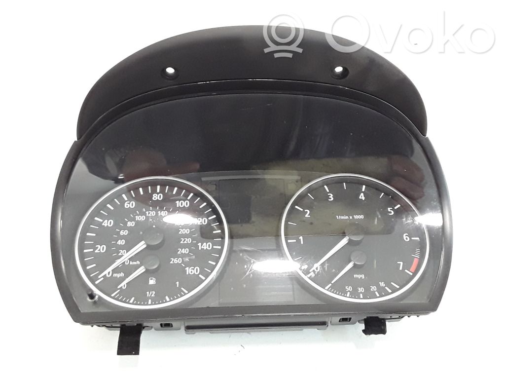 BMW 3 E90 E91 Geschwindigkeitsmesser Cockpit 