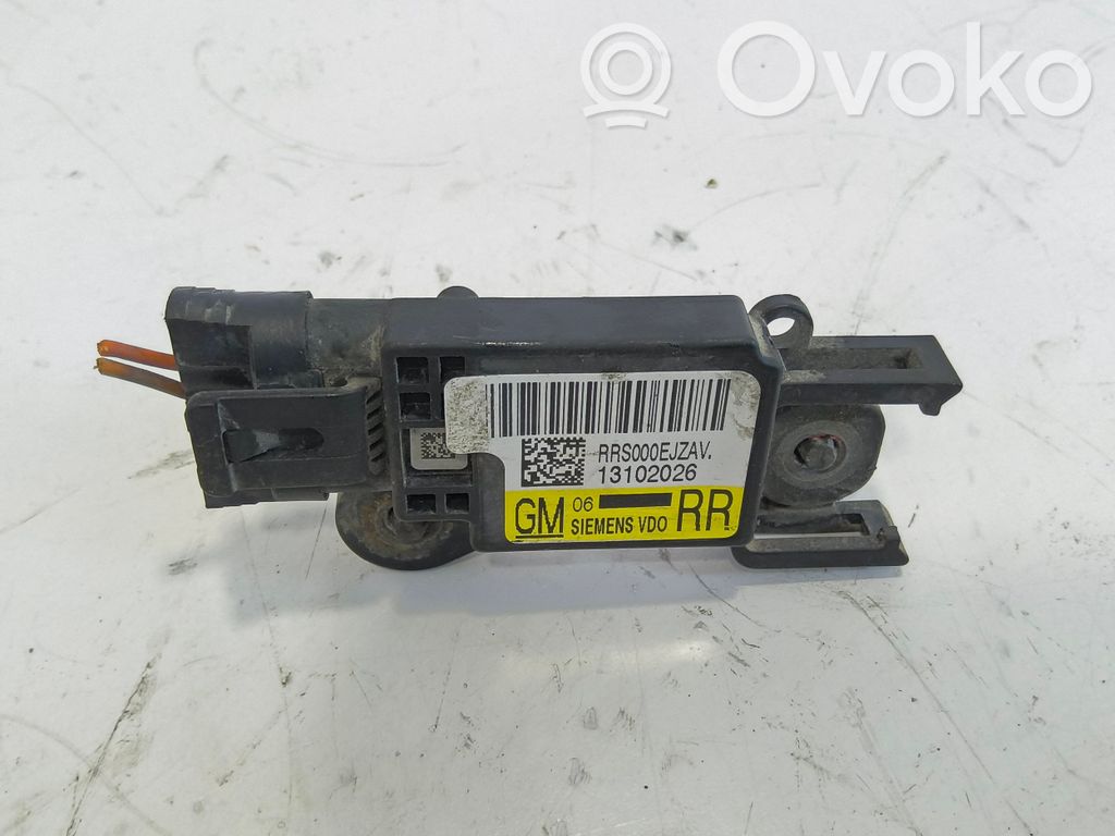 Opel Vectra C Sensor impacto/accidente para activar Airbag 