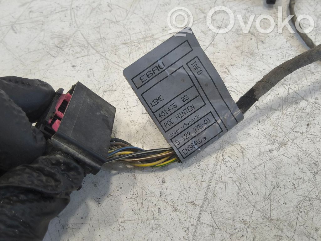 BMW 5 E60 E61 Cablaj cu senzori parcare (PDC) 
