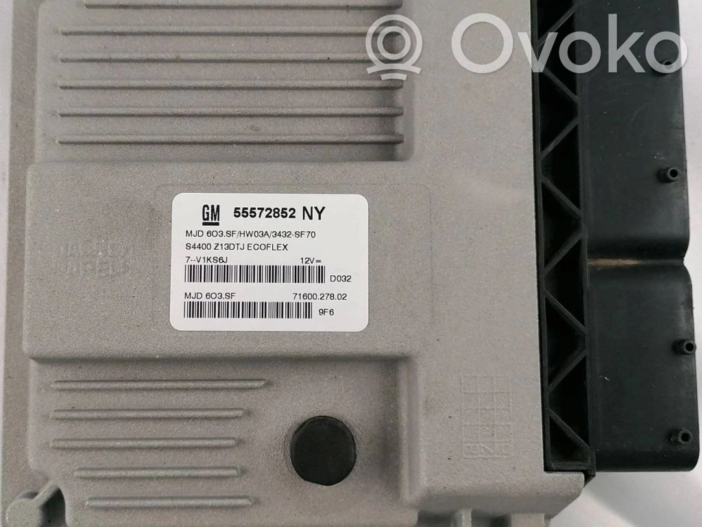 Opel Corsa D Engine control unit/module ECU 