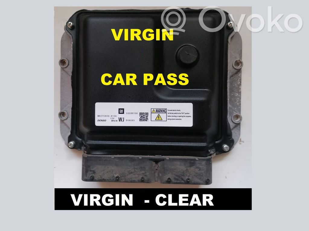 Engine control unit/module ECU   55590156,MB2758008136
