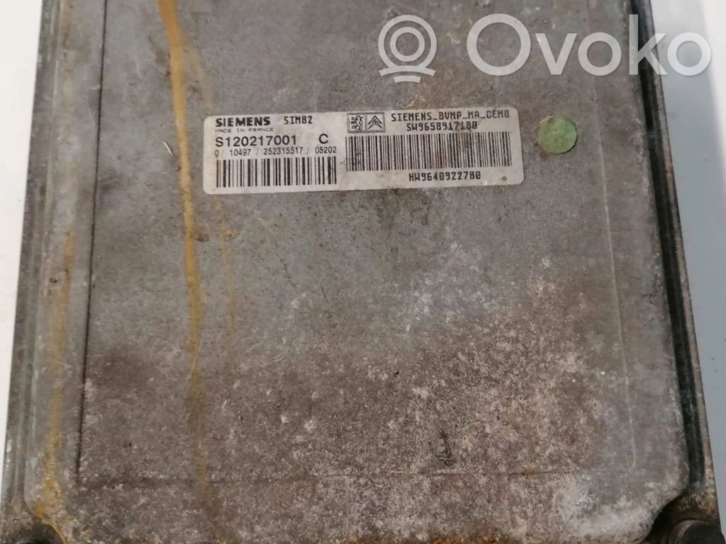 Citroen C3 Gearbox control unit/module 