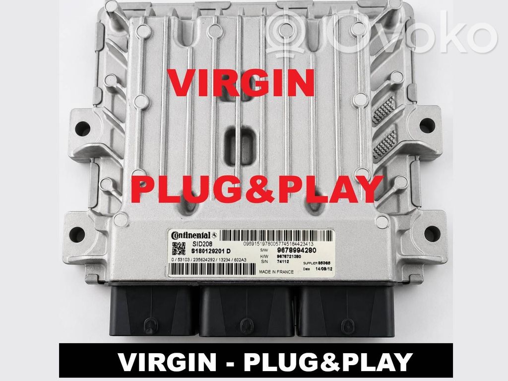 Fiat Ducato Engine control unit/module ECU 