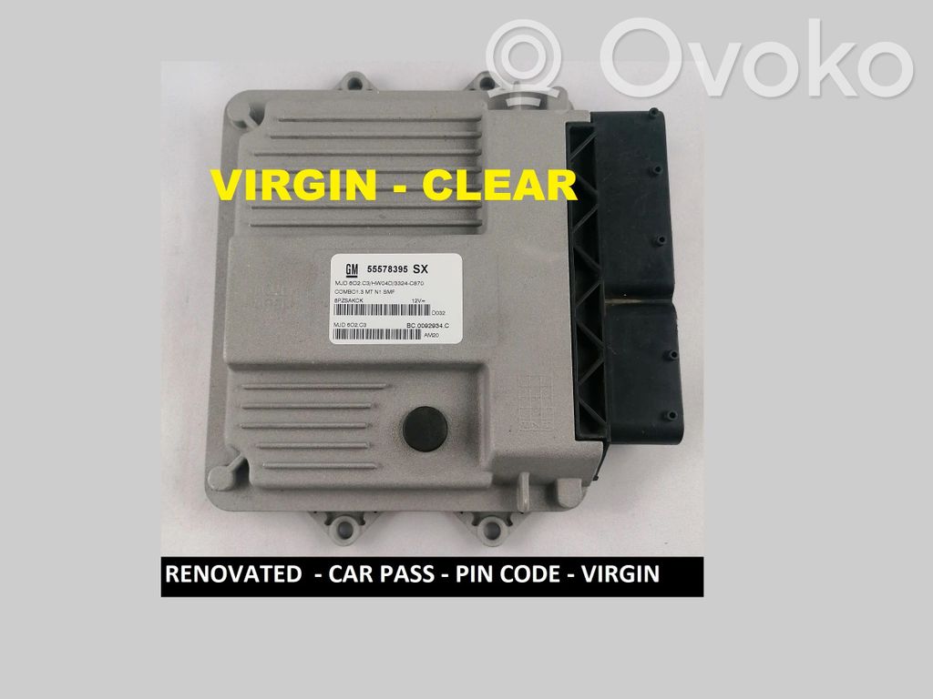 Opel Combo C Engine control unit/module 