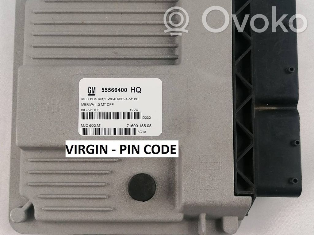 Opel Combo C Galios (ECU) modulis 