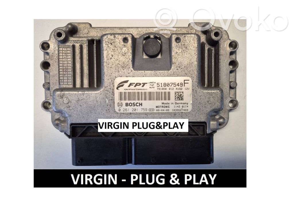 Fiat 500 Engine control unit/module 