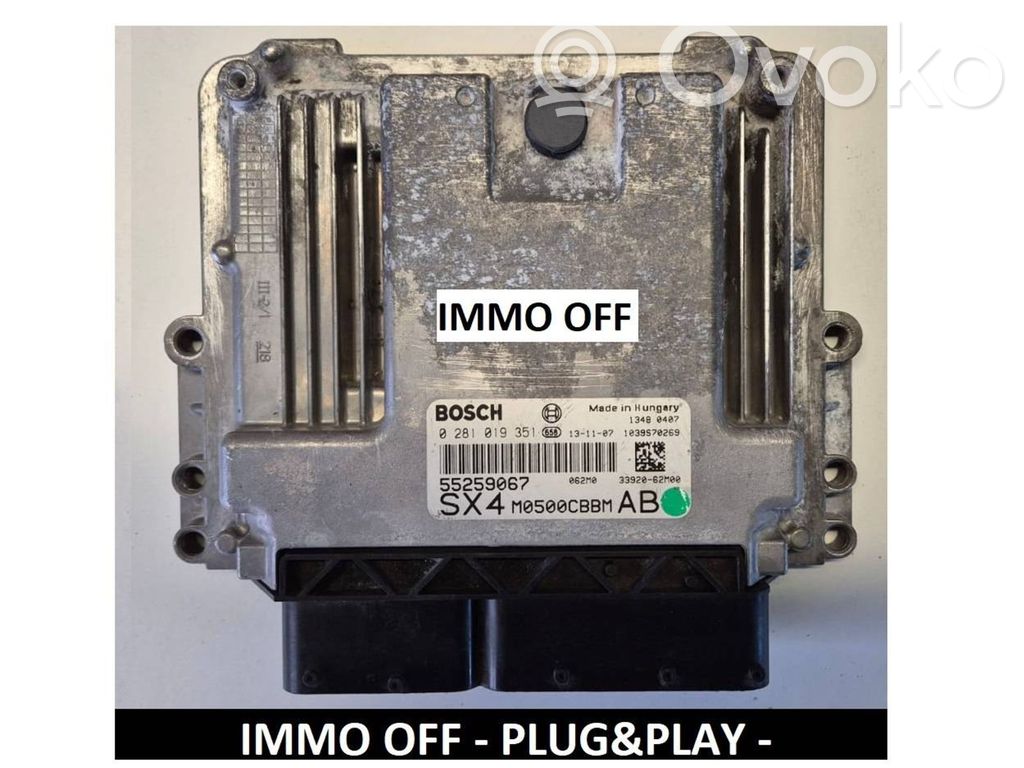 Engine control unit/module   55259067,0281019351,M0500CBBM