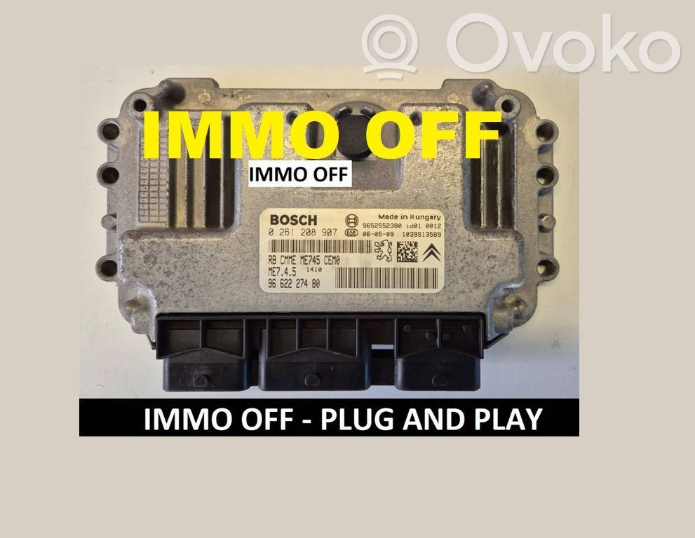 Citroen C2 Engine control unit/module 