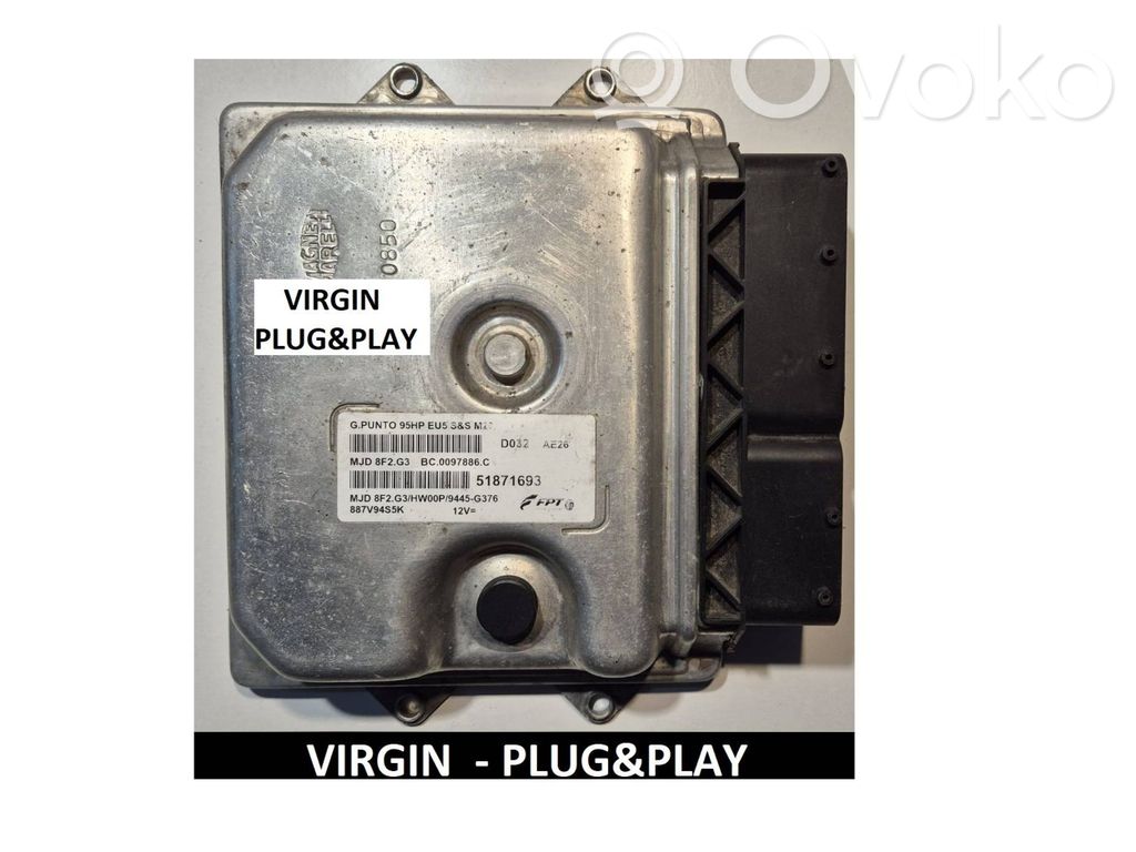 Fiat Punto (199) Engine control unit/module 