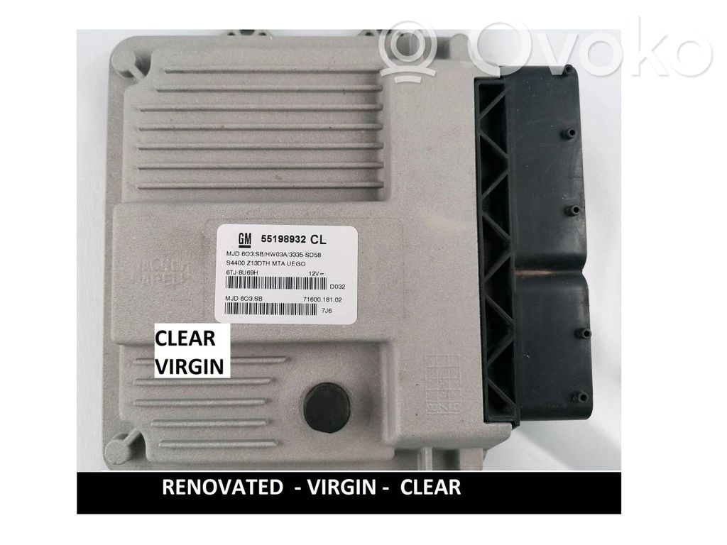 Opel Corsa D Engine control unit/module ECU 