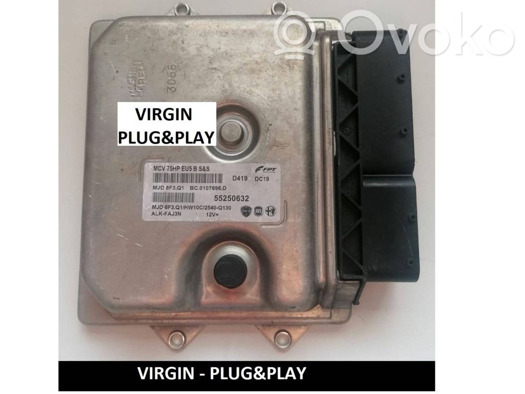 Engine control unit/module   55250632,BC0107696D,75HPEU5BS8S