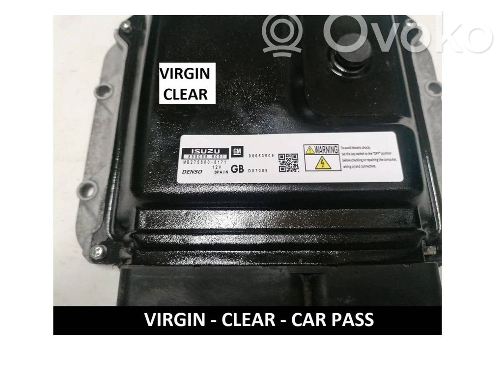 Opel Astra H Engine control unit/module ECU 