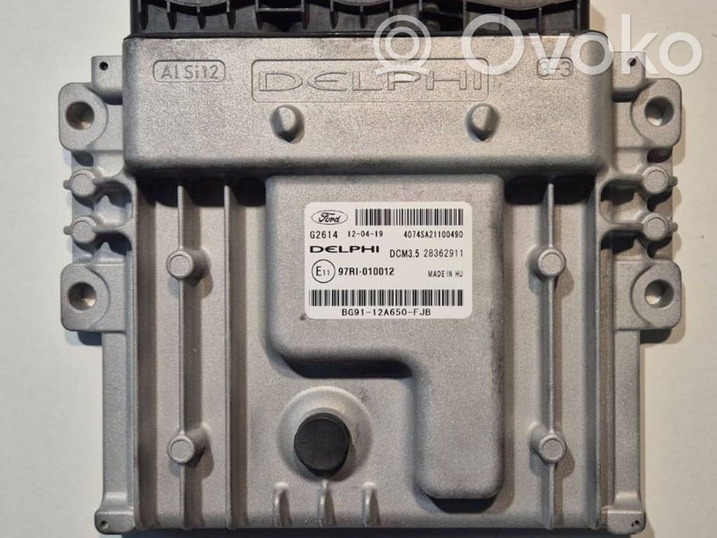 Ford Mondeo MK IV Engine control unit/module 