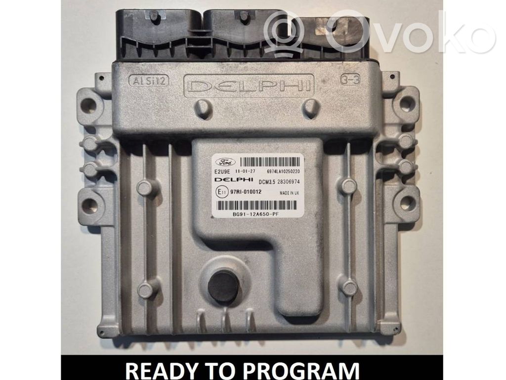 Engine control unit/module   28306974,BG9112A650PF,BG9112A650PF,697LAL102502