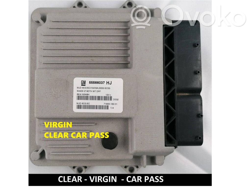 Opel Corsa D Engine control unit/module 