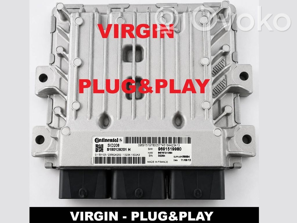 Engine control unit/module ECU   S180129201H,9691519980