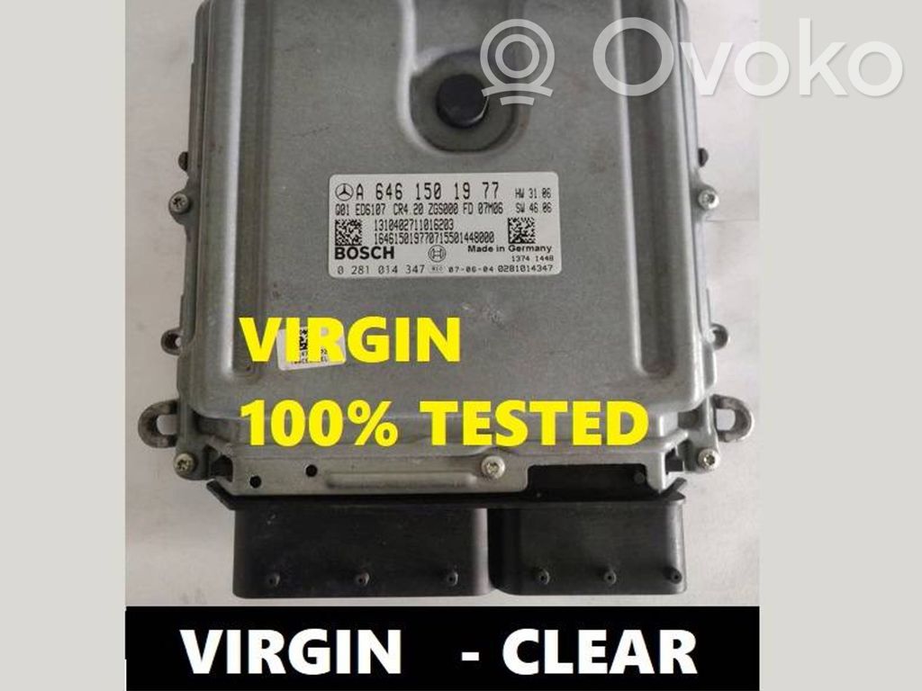 Mercedes-Benz Sprinter W906 Engine control unit/module 