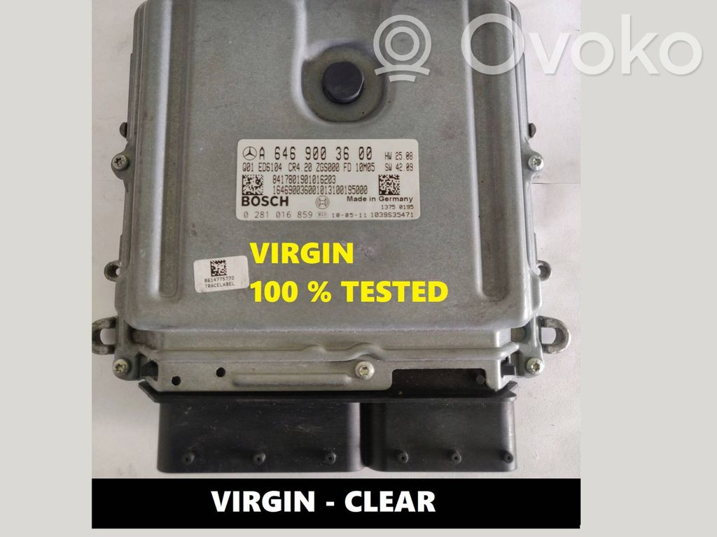 Mercedes-Benz Sprinter W906 Engine control unit/module ECU 