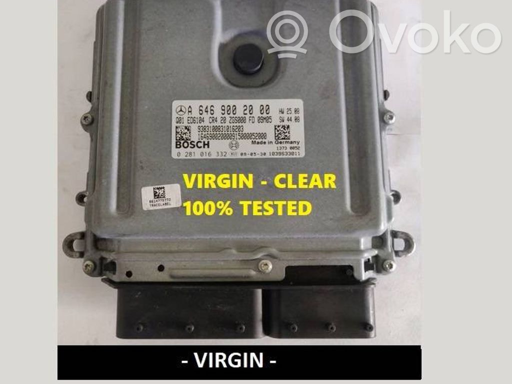 Mercedes-Benz Sprinter W906 Sterownik / Moduł ECU 