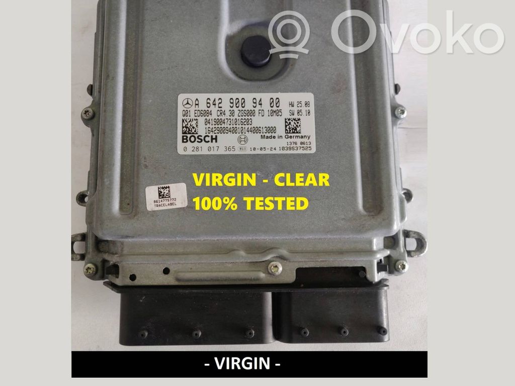 Mercedes-Benz Sprinter W906 Engine control unit/module ECU 