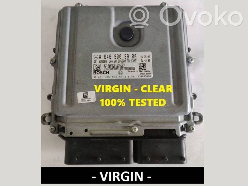 Engine control unit/module ECU   A6469003900,0281016862