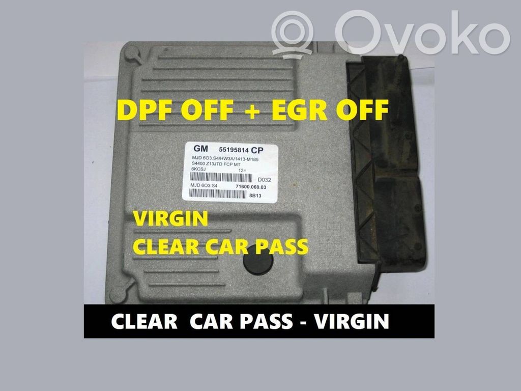 Engine control unit/module ECU   55195814,55195814CP,MJD603S4