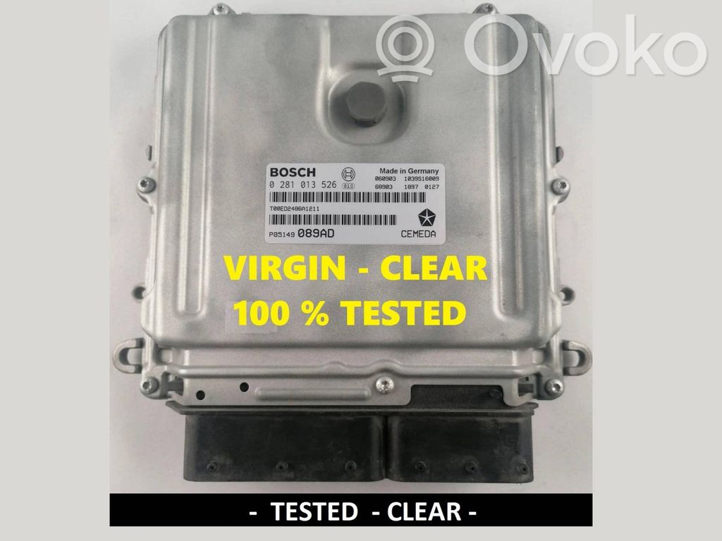 Engine control unit/module   0281013526,P05149089AD