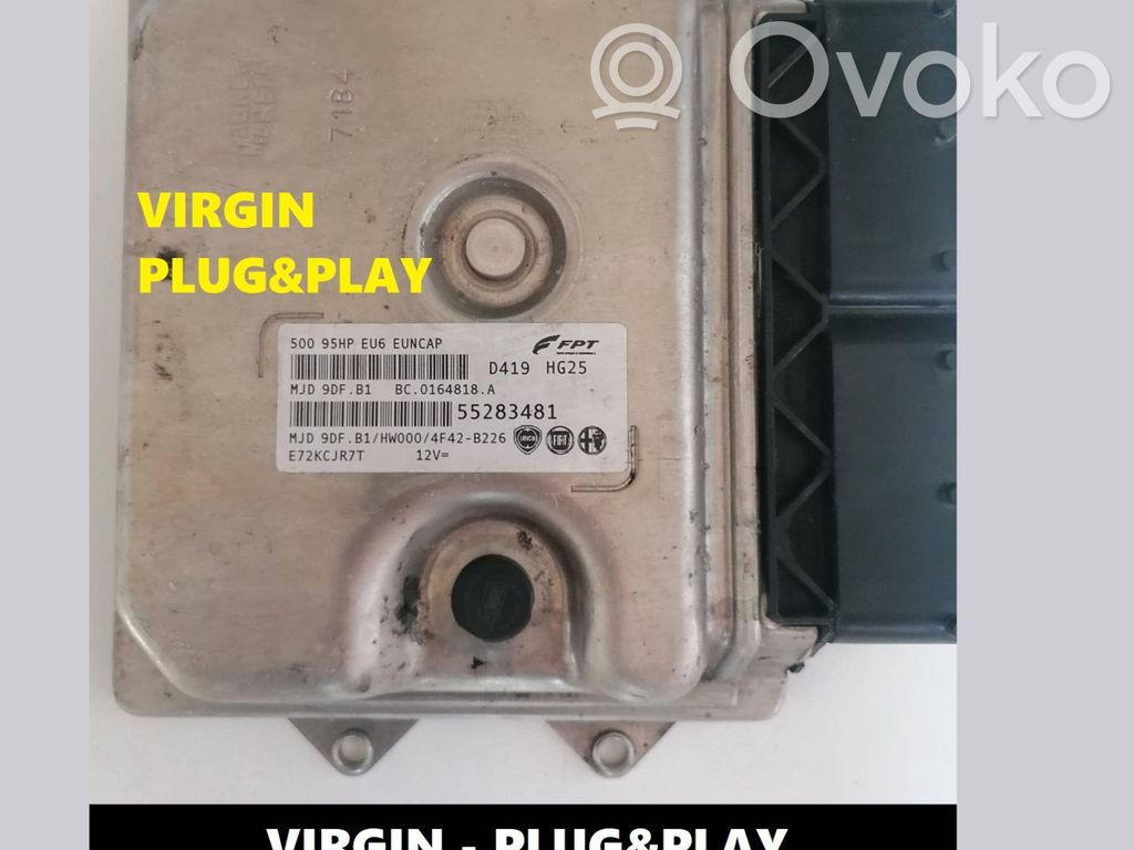 Engine control unit/module ECU   55283481,MJD9DFB1