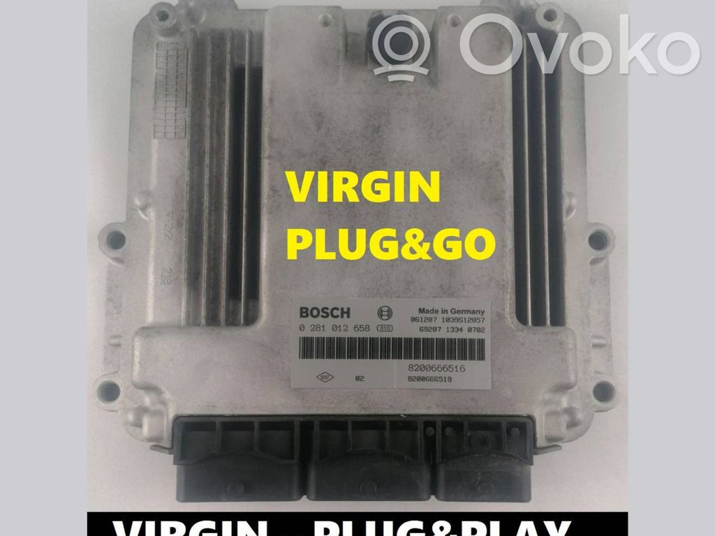 Engine control unit/module   0281012658,8200666516