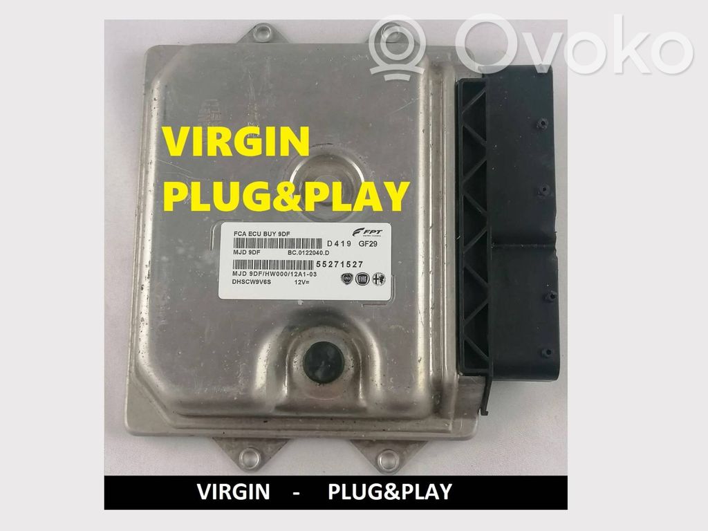 Engine control unit/module ECU   55271527,MJD9DF