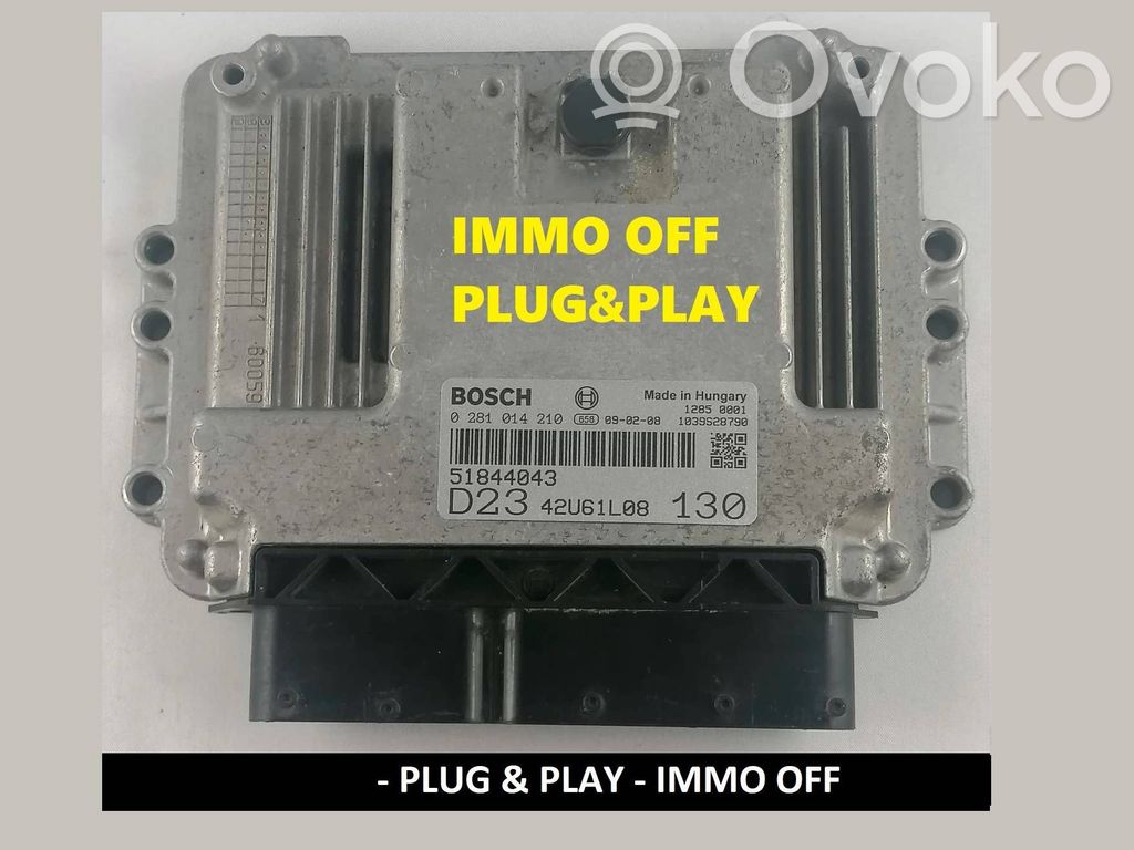 Fiat Ducato Engine control unit/module ECU 