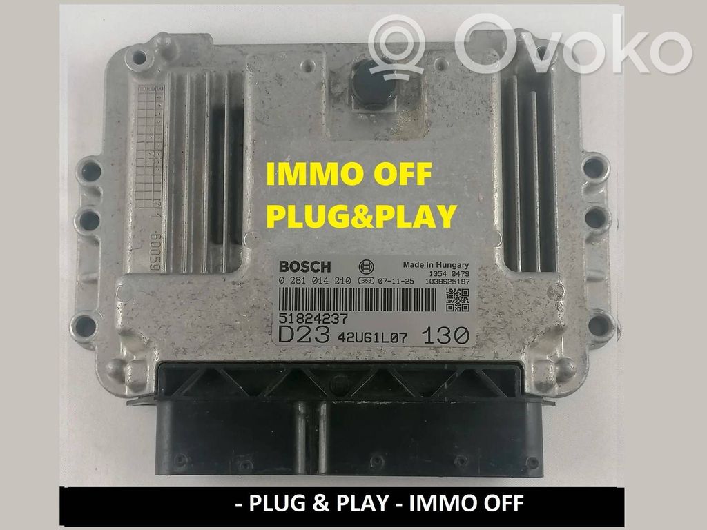 Fiat Ducato Engine control unit/module ECU 