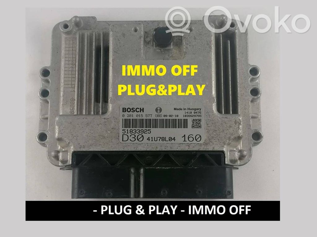 Fiat Ducato Engine control unit/module ECU 