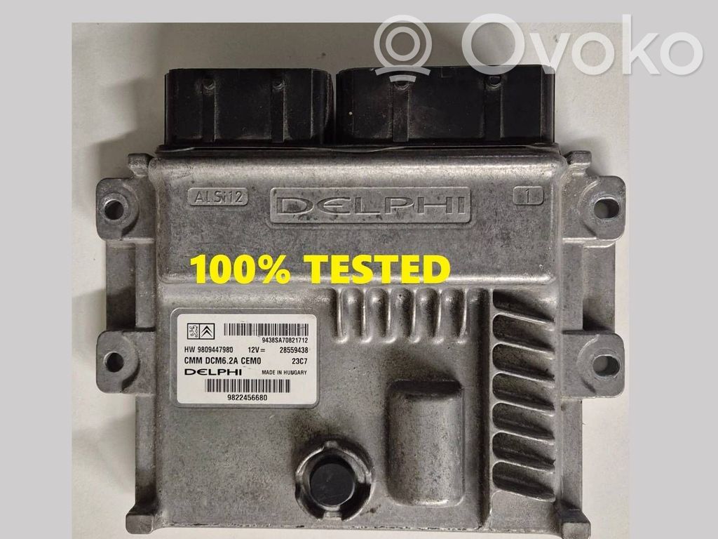 Citroen DS7 Crossback Unitate control motor/modul ECU 