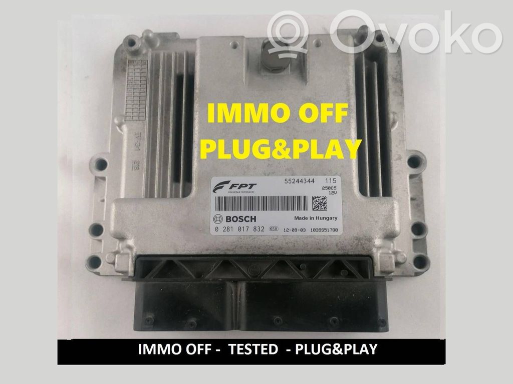 Fiat Ducato Engine control unit/module 