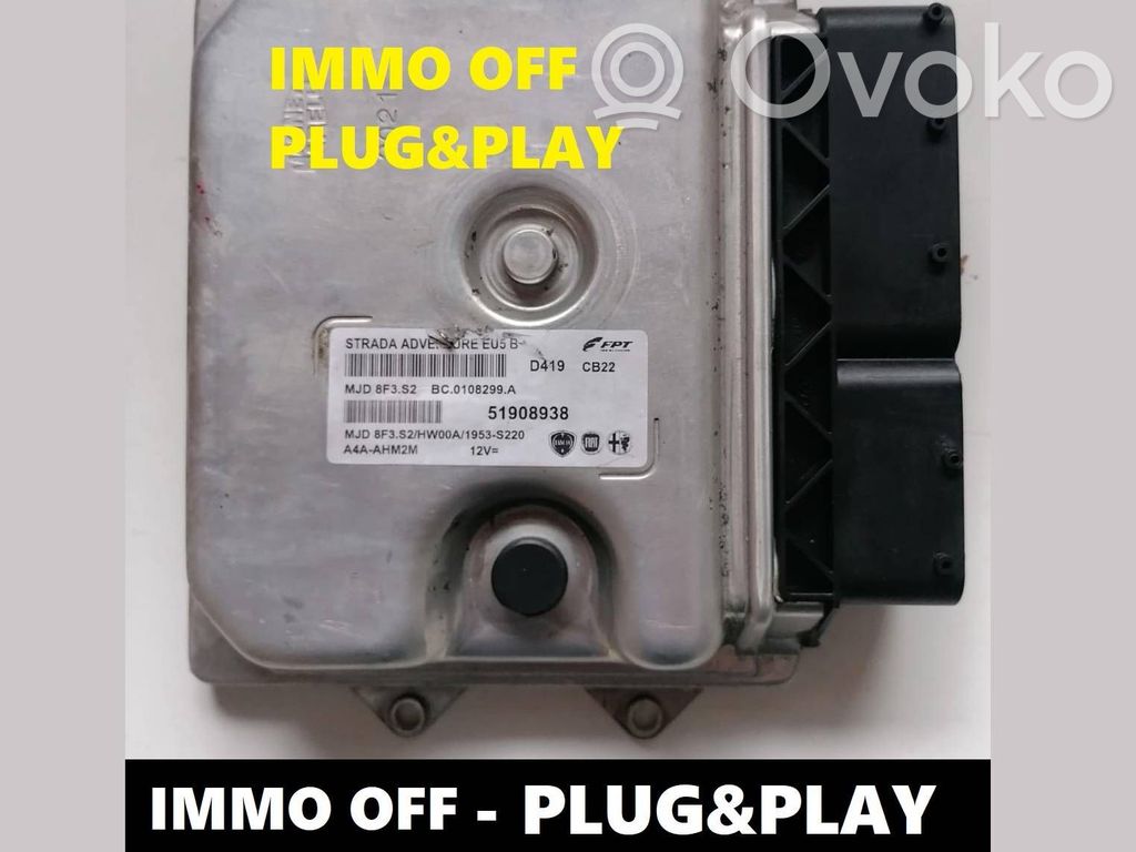 Fiat Ducato Engine control unit/module ECU 