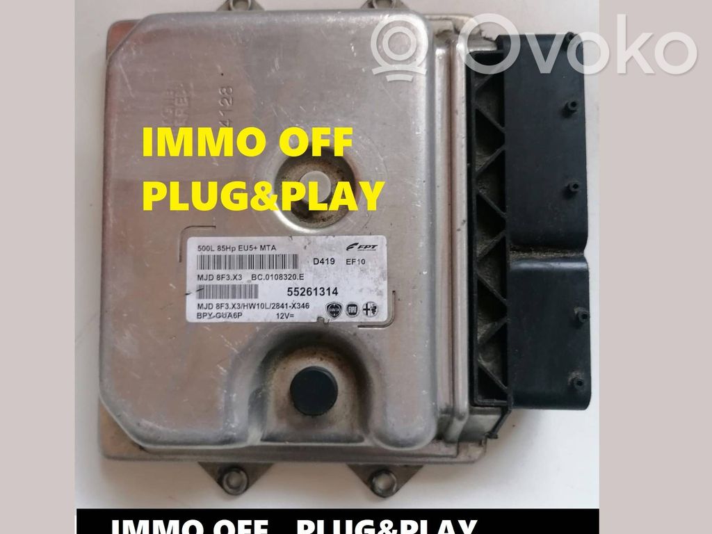 Engine control unit/module   55261314,MJD8F3X3