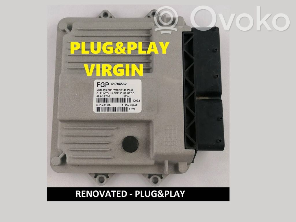 Fiat Grande Punto Engine control unit/module 