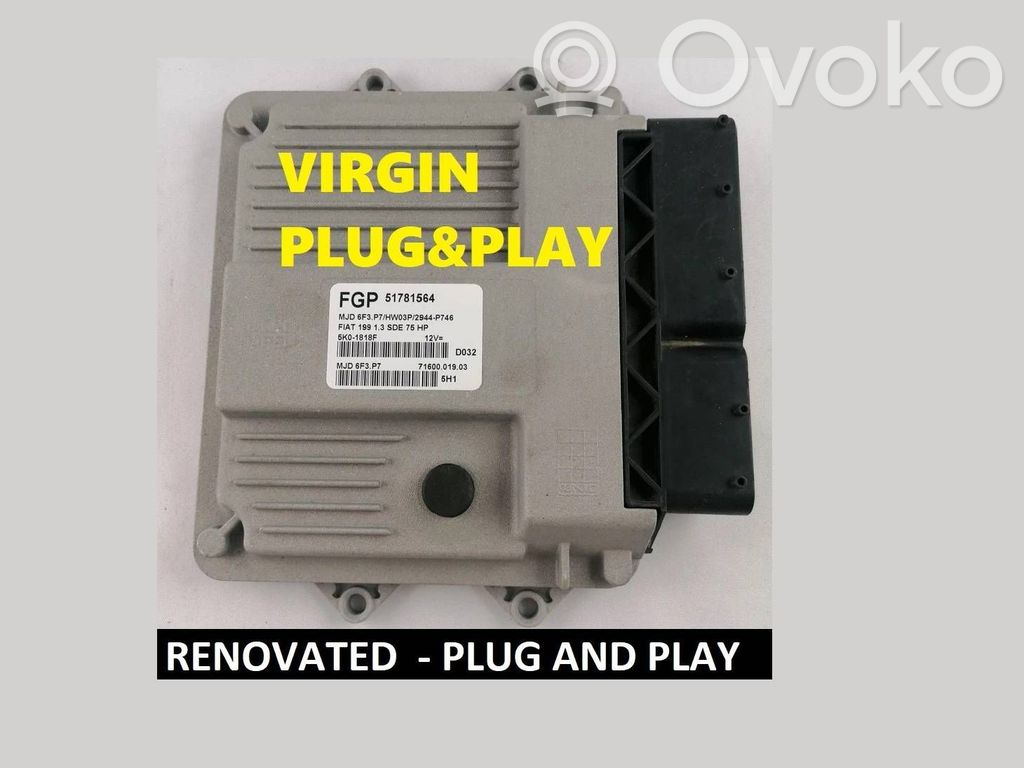 Fiat Grande Punto Engine control unit/module 