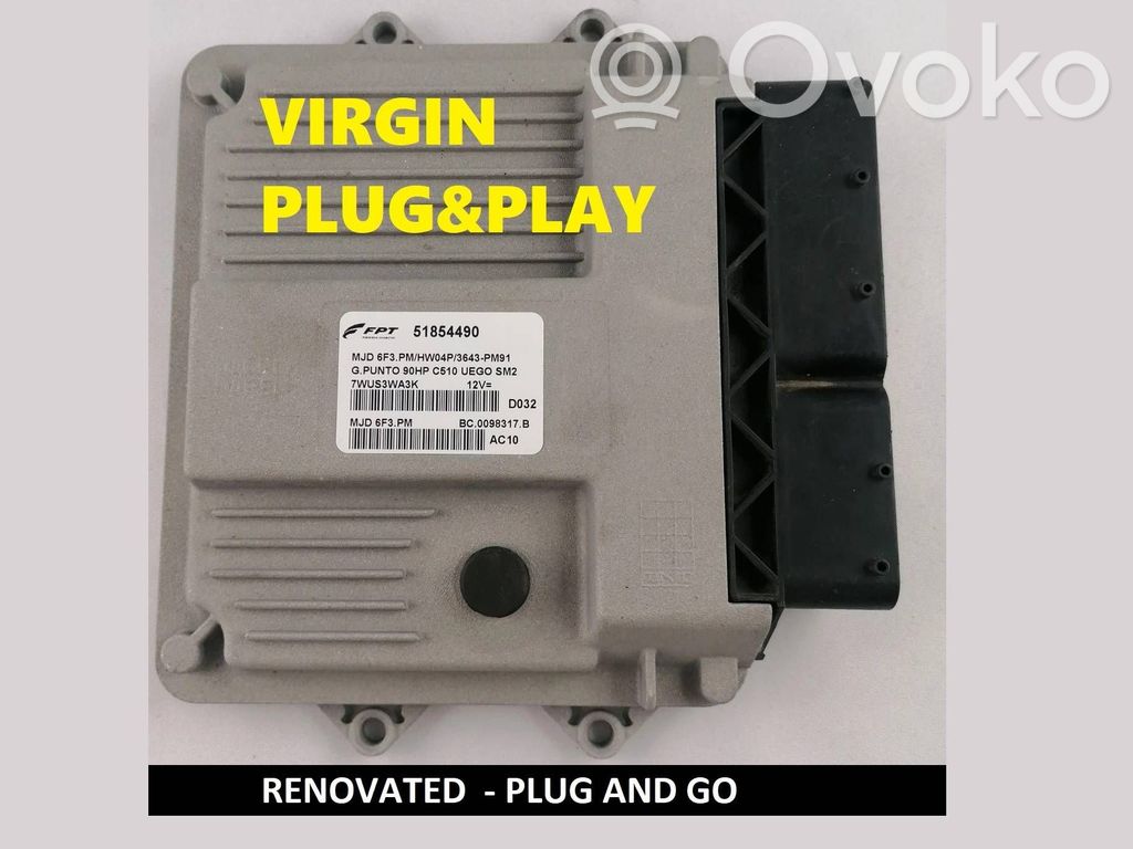 Fiat Punto Evo Engine control unit/module 