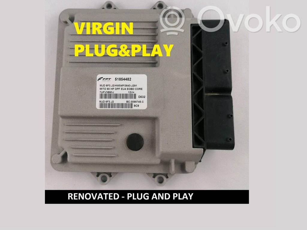 Engine control unit/module ECU   51854482,BC0099745C