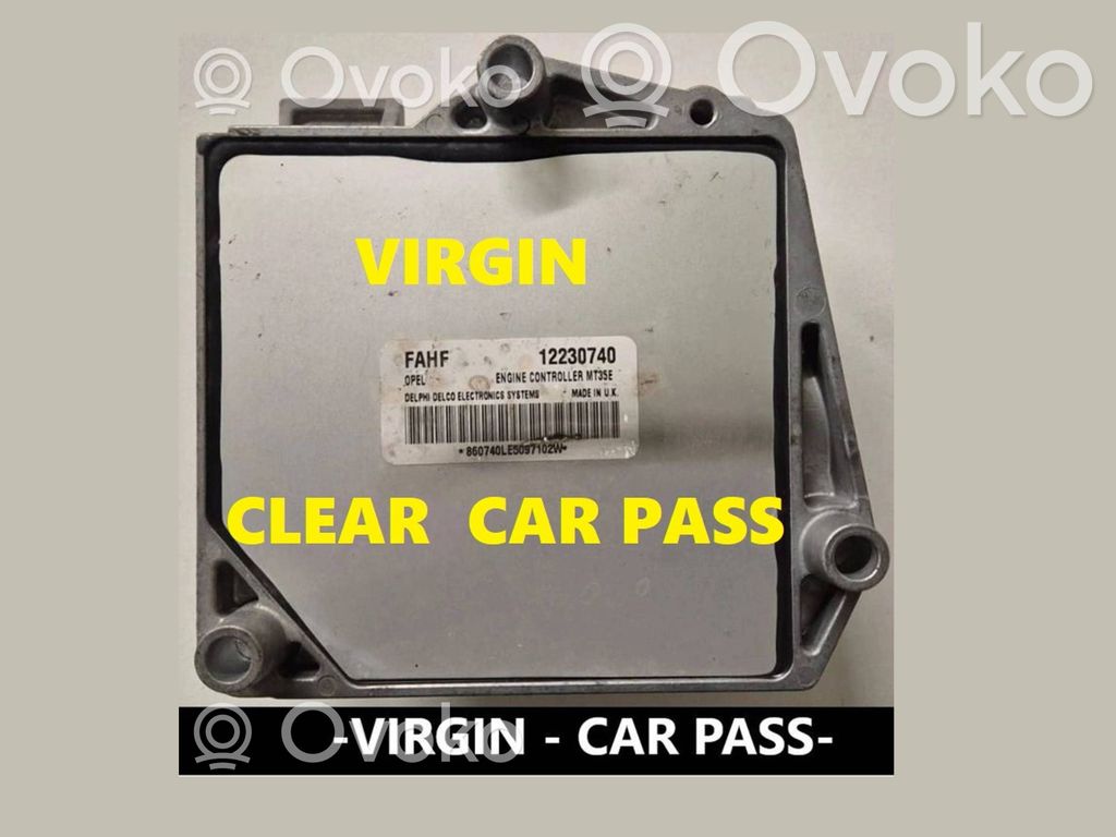Engine control unit/module   12230740,FAHF,12230740FAHF