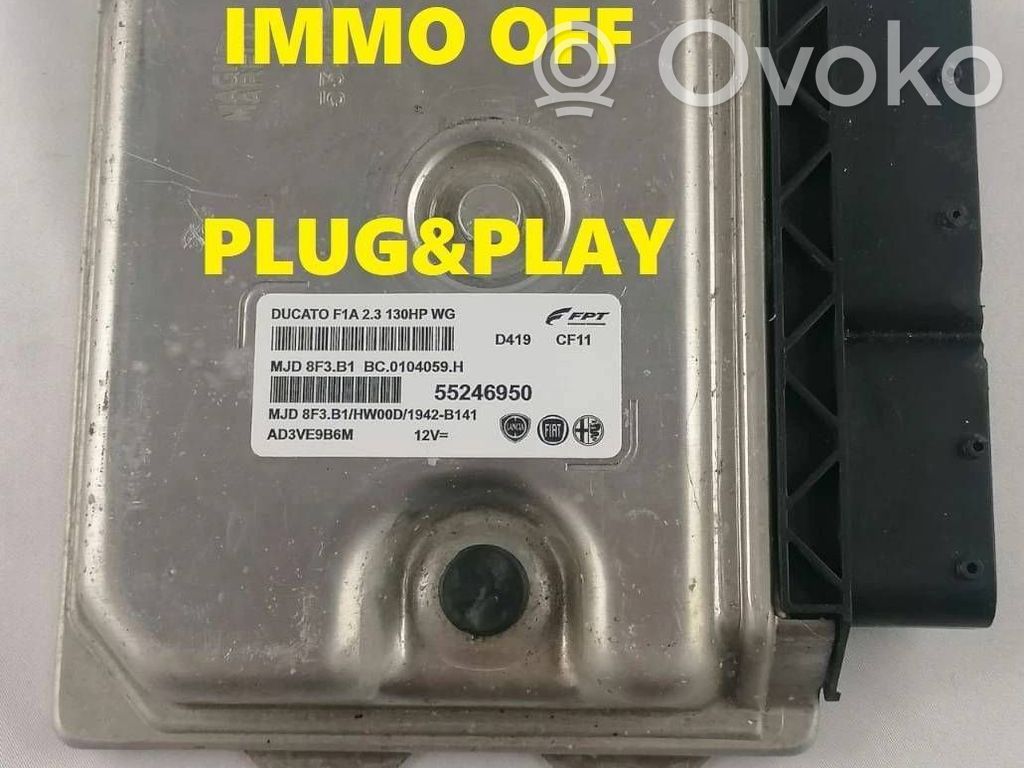 Engine control unit/module ECU   55246950,BC0104059H