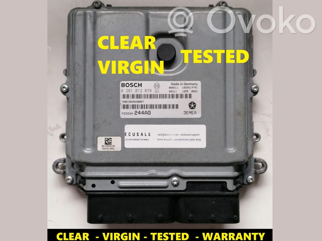 Jeep Grand Cherokee (WK) Engine control unit/module ECU 
