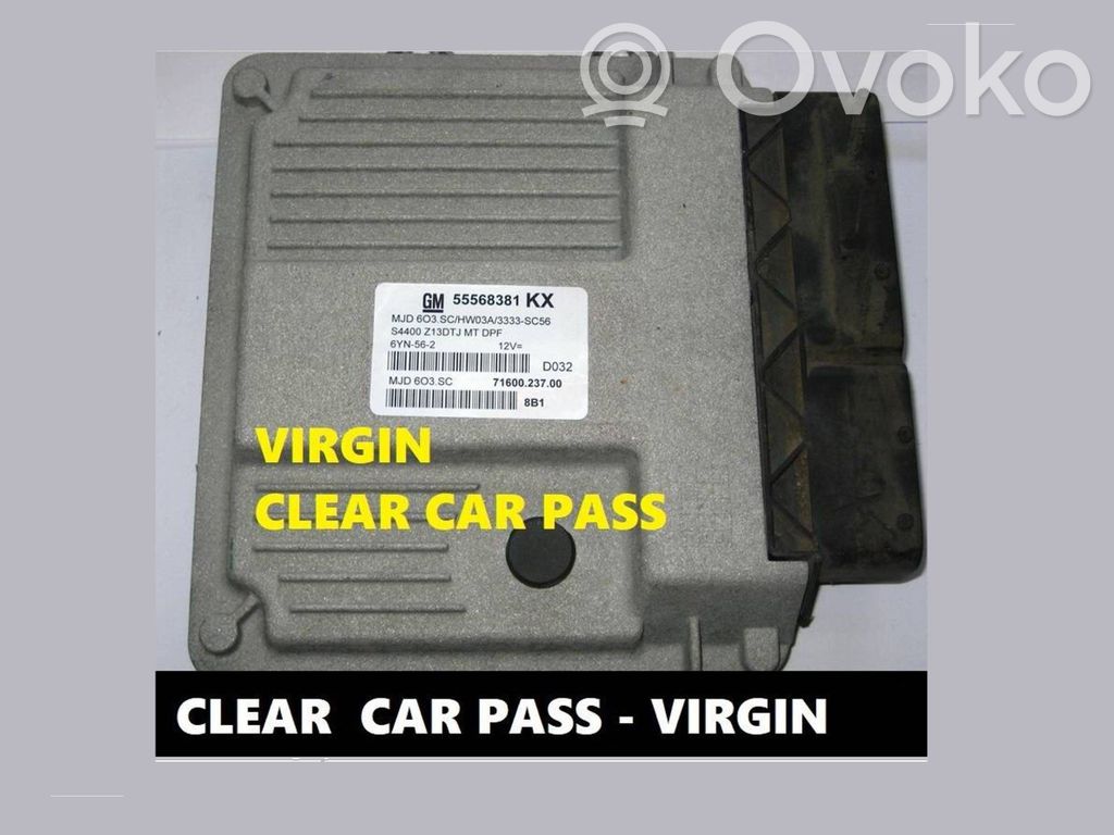 Opel Corsa D Engine control unit/module ECU 